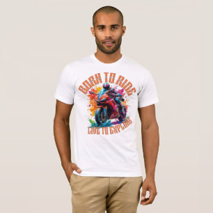 Camiseta Logotipo do amante de bicicleta (Bike lover)