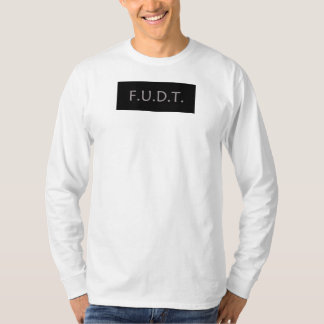 Camiseta Logotipo do Anti-Trunfo - F.U.D.T. - NENHUM Donald