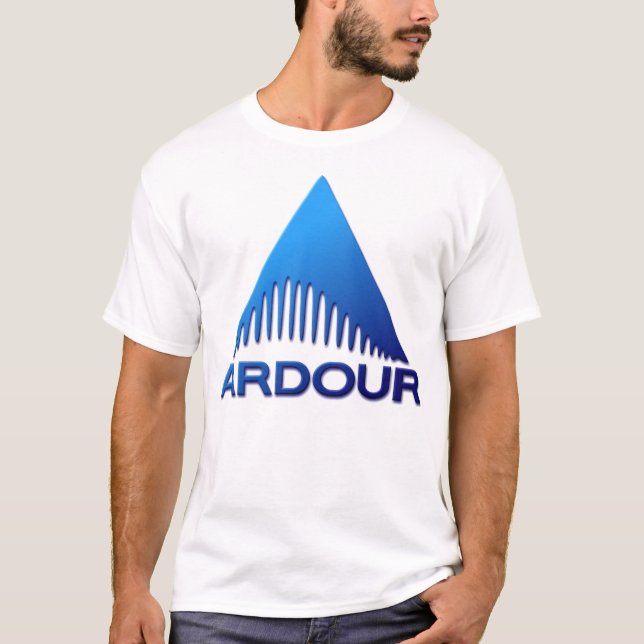 Camiseta Logotipo do azul do Ardour (Frente)
