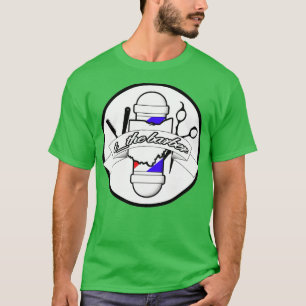 Camiseta logotipo do barbeiro