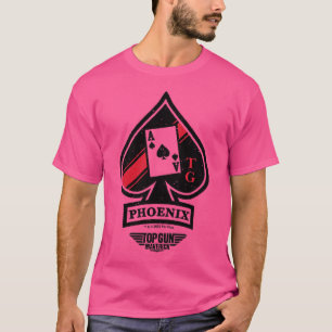 Camiseta Logotipo do bolso do Sinal de Chamada Phoenix Mave