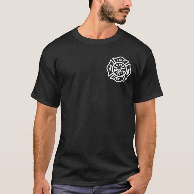 Camiseta Logotipo do Bombeiro (Frente)