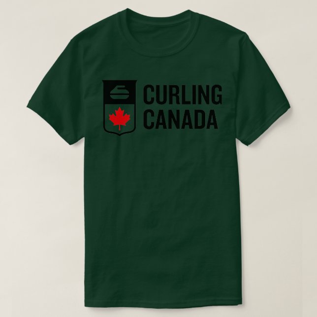 CAMISETA LOGOTIPO DO CANADÁ DE CORTE (Frente do Design)