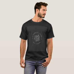 Camiseta Logotipo do Círculo Botânico da Rosa