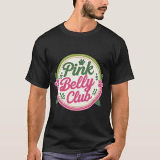 Camiseta Logotipo do Clube da Cintura Rosa Básico - Camiset