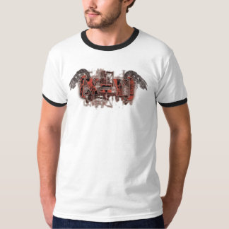 Camiseta Logotipo do crânio & das armas