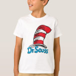 Camiseta Logotipo do Dr. Seuss Hat<br><div class="desc">Celebre a leitura com este bonitinho O gato no logotipo do Chapéu.</div>