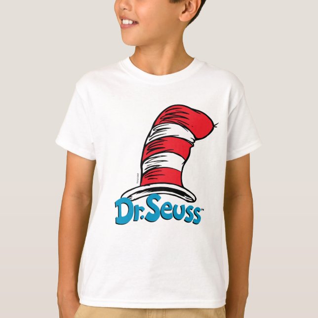 Camiseta Logotipo do Dr. Seuss Hat (Frente)