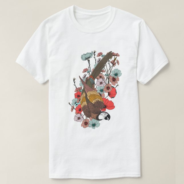 Camiseta Logotipo do Dragão Asiático (Frente do Design)