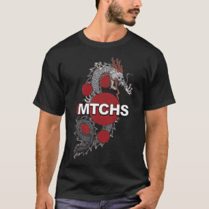 Camiseta Logotipo do dragão de MTCHS