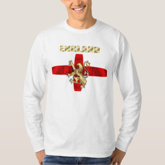 Camiseta Logotipo do esboço de Inglaterra e presentes do