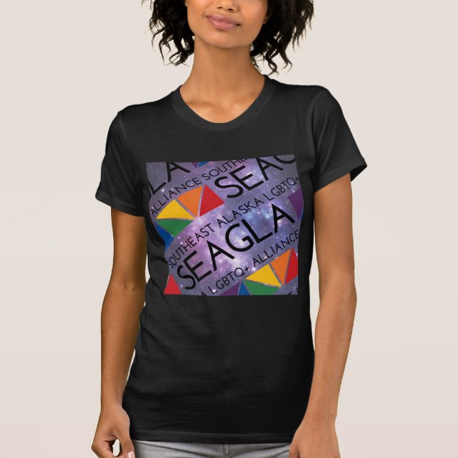 Camiseta Logotipo do espaço de SEAGLA (Frente)
