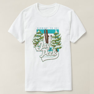 Camiseta Logotipo do esqui Jay Peek Vermont