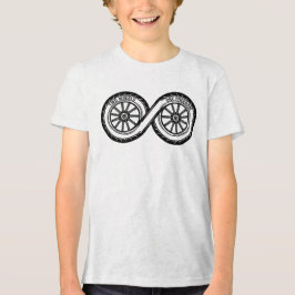 Camiseta Logotipo do Estilo de Vida Infinite Rider