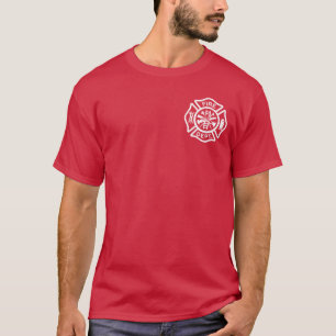 Camiseta Logotipo do Fire Department