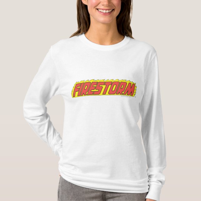 Camiseta Logotipo do Firestorm (Frente)