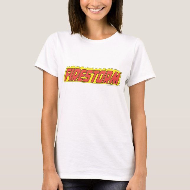 Camiseta Logotipo do Firestorm (Frente)