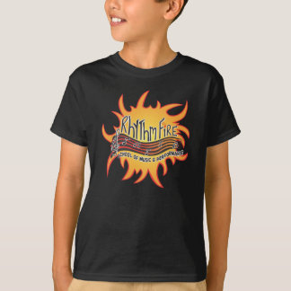 Camiseta Logotipo do fogo do ritmo