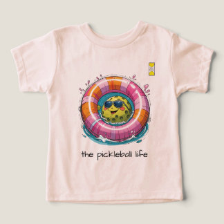 Camiseta Logotipo do Friendly Pickleball hearts com persona