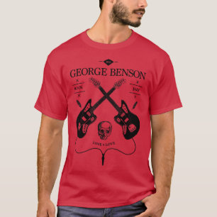 Camiseta Logotipo do George Benson Guitar Vintage
