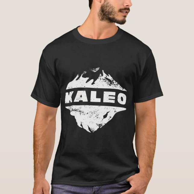 Camiseta Logotipo do Glaciar Kaleo (Frente)