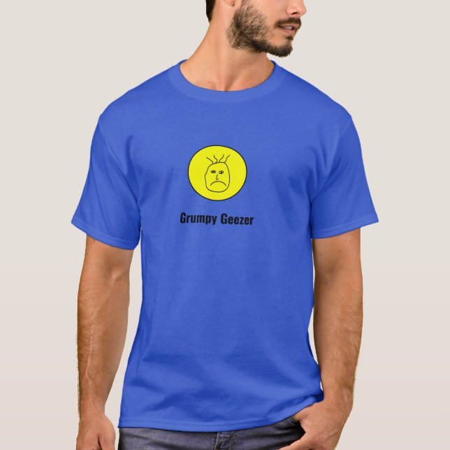 Camiseta Logotipo do Grumpy Geezer (Frente)