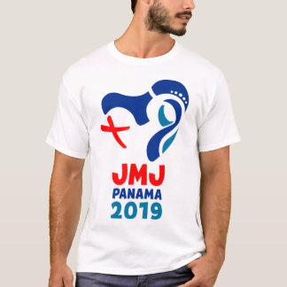Camiseta Logotipo do JMJ World Youth Day Panama 2019