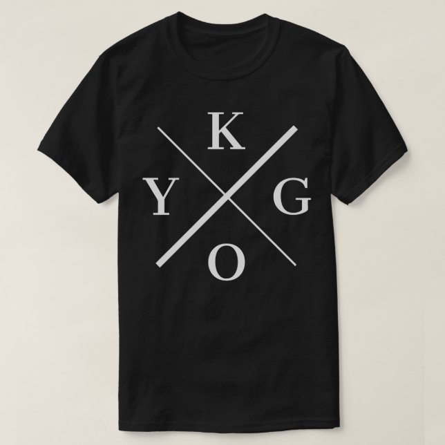 Camiseta Logótipo do KYGO Merchandise Essential T Shirt (Frente do Design)