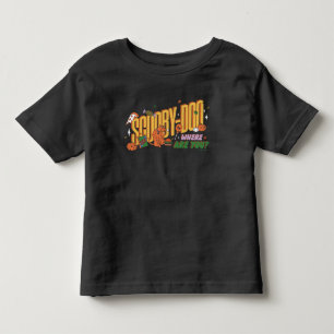 Camiseta Logotipo do Lanche de Halloween do Scooby-Doo