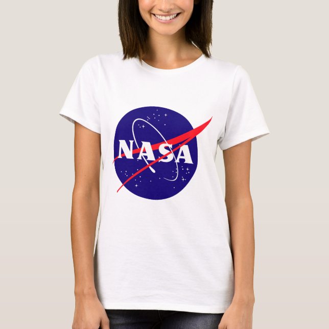 Camiseta Logotipo do Meatball da NASA (Frente)