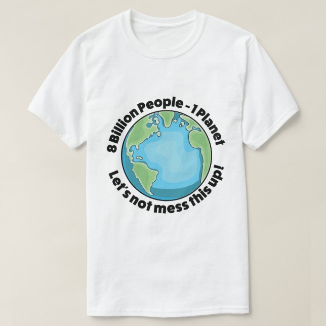 Camiseta Logotipo do Meio Ambiente (Frente do Design)