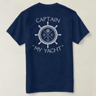 Camiseta Logotipo do navio de navegação SV personalizado 