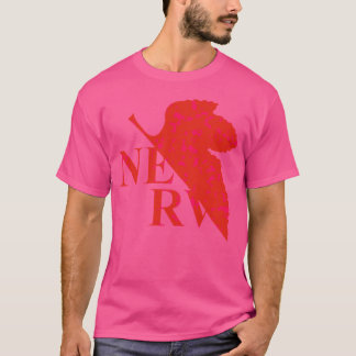 Camiseta Logotipo do Nerv Evangelion