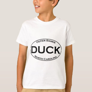 Camiseta Logotipo do Oval de North Carolina do pato