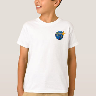 Camiseta Logotipo do Patch da Missão Mir-Cassiopee