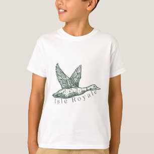 Camiseta logotipo do pato de Isle Royale