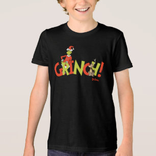 Camiseta Logotipo do Personagem Grinch! Gráfico
