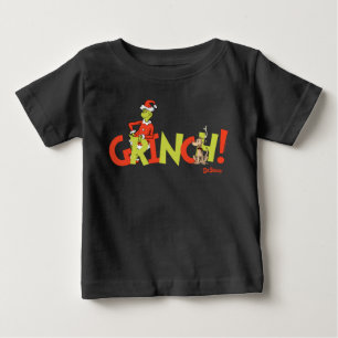 Camiseta Logotipo do Personagem Grinch! Gráfico
