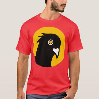 Camiseta Logotipo do Pombo Negro