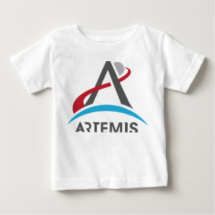 Camiseta Logotipo do Programa Artemis da NASA Marte 2024 As