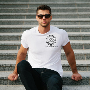 Camiseta Logotipo do Promocional para pequenas empresas - P