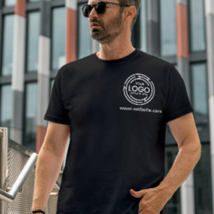 Camiseta Logotipo do Promocional para pequenas empresas - P