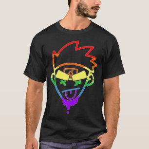 Camiseta Logótipo do Rainbow BAESD Head Tee