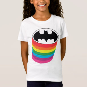 Camiseta Logotipo do Rainbow na Camada do Batman