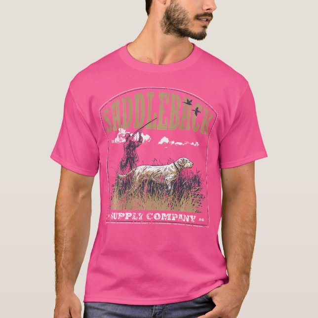 Camiseta Logotipo do Saddleback Hunting Labrador (Frente)