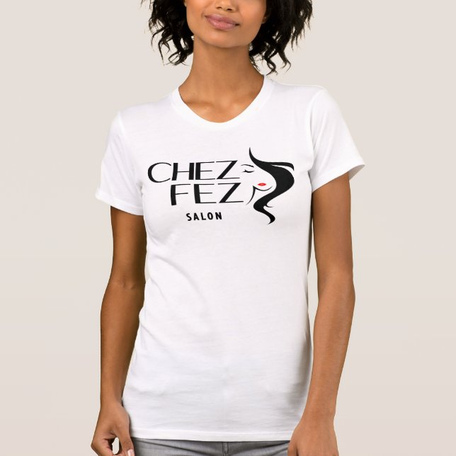 Camiseta Logotipo do Salon Chez Fez (Frente)