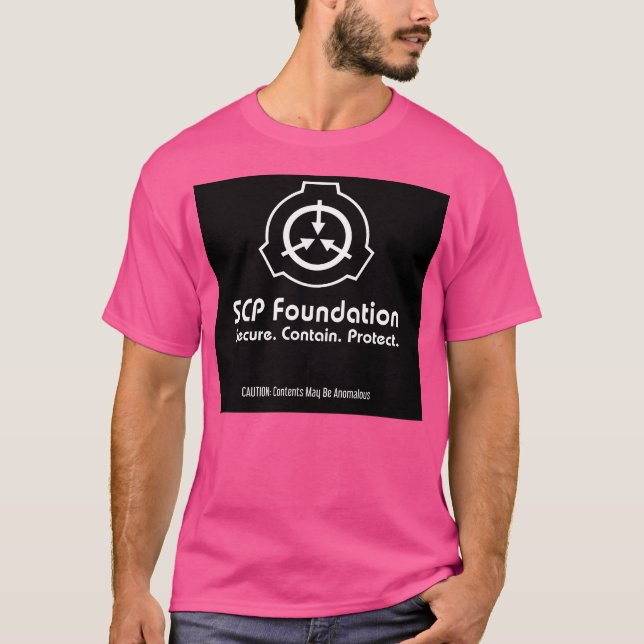 Camiseta Logotipo do Scp Foundation (Frente)