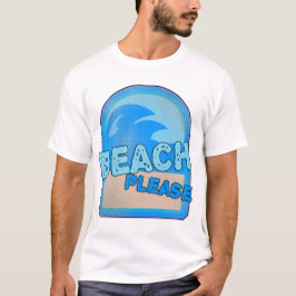 Camiseta Logotipo do Slogan de Verão para Praia, Divirta-se