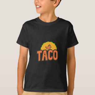 Camiseta Logotipo do Taco Trump Trump Sempre Desiste Frango