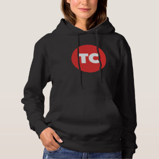 Camiseta Logotipo do tesouro do TC Hoodie preto